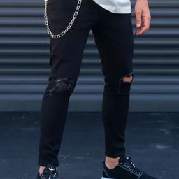 COMFITS Men Classic Slash Knee Stretchable Jeans-image-71