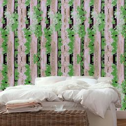 INDIAN ROYALS Brown & Green LeavesPrinted Self-Adhesive & Durable Wall Sticker-image-50