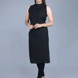 ELVISH JAIPUR Mandarin Collar Top-image-17