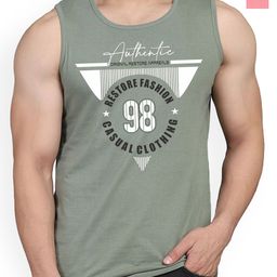 Woostro Pack Of 2 Printed Cotton Gym Innerwear Vests RS26 CMB (RUN PEACH) (98 LGTGREEN)-image-63
