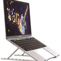 eRise Compatible with MacBook Air Pro, Lenovo, Dell, & More 10-15.6'inch Adjustable Aluminum Portable Laptop Stand-picture-14