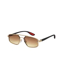 HASHTAG EYEWEAR Men Square Sunglasses with Polarised and UV Protected Lens-45