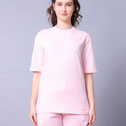 Lazy Lush Women Pockets T-shirt-image-59