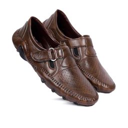 Overstar Men Tan Sandals-image-92