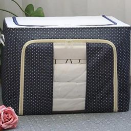 IVAZA Black Fabric Multi-Utility Wardrobe Organisers-picture-23