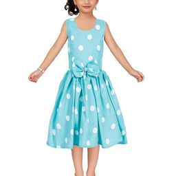 Wow Princess Polka Dot Crepe A-Line Dress-image-77