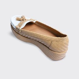 GLAM STORY Women Textured PU Loafers-picture-46