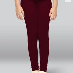LYRA Girls Pack Of 2 Cotton Ankle-Length Leggings-image-30