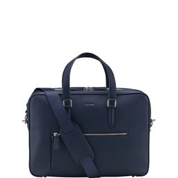 HALDEN Unisex Leather Laptop Bag-image-16