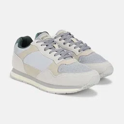 United Colors of Benetton Men Colourblocked PU Sneakers-14