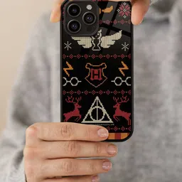 macmerise Quirky Printed iPhone 16 Pro Max Bumper Case Mobile Accessories image 2