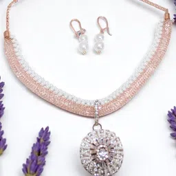 Jolly Faces Stone Studded & Beaded Jewellery Set-46