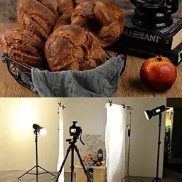 Cam cart 20Ftx5FT Nylon Silk White Seamless Diffusion Fabric for Lighting softbox Photography Diffuser image 3