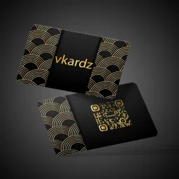 Black and gold NFC Digital Business Card-14