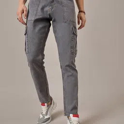 STUDIO NEXX Men Straight Fit Mid-Rise Stretchable Jeans-image-55