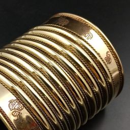 Bareilyy Broad Hand Cuff Bracelet image 2