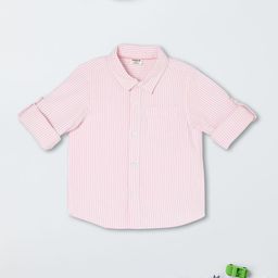 max Boys Micro Checks Opaque Printed Casual Shirt-picture-10