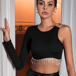 Stylecast X Slyck Fitted Crop Top-picture-16