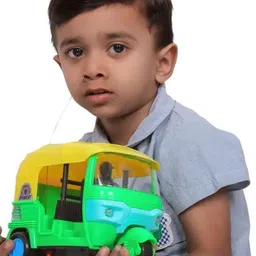 HASHONE Auto Rickshaw RC Toy With Remote Control image 2