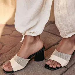 CAI PU Block Peep Toes-47