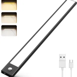X88 Pro 12inch Motion Sensor Cabinet Light,Battery Oprated._White Smart Sensor Light-19