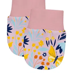 Adhigams Kids Cotton Pink Hand Gloves-16