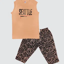 Tee Weavers Boys Printed Night suit-image-74