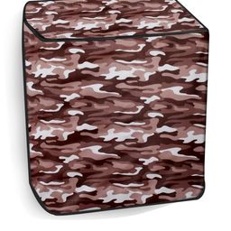 The Furnishing Tree Washing Machine Cover Camouflage Pattern Multicolor Compatible for Whirlpool 8K-picture-2