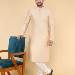 ZOIS Men Khadi Kurta-image-22