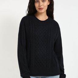 Tommy Hilfiger Women Self Design Pullover Sweaters-image-57