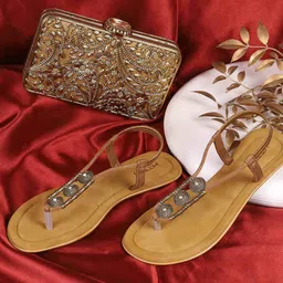 Metro Women Ballerinas with Bows Flats-42