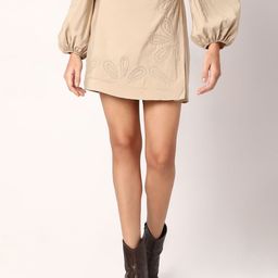 Vero Moda Embroidered A-Line Mini Skirt-picture-10