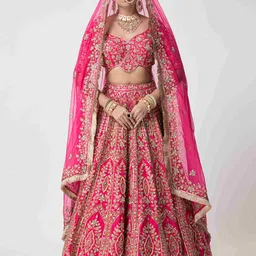 The Front Row Embellished Ready to Wear Lehenga & Blouse With Dupatta-picture-10