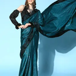 KAVINDI Floral Pure Silk Saree-picture-26