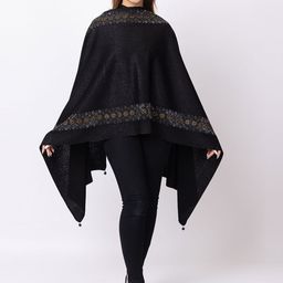 PASHGIRI Women Floral Embroidered Shawl-18