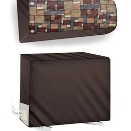 The Furnishing Tree Split AC Cover Set of Indoor and Outdoor Unit Used for 1 Ton VOLTAS 123 DZX Geo-image-98