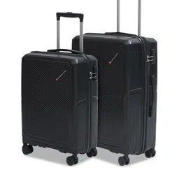 SWISS MILITARY Set Of 2 Calvin Textured Hard-Sided TrolleyBags-57