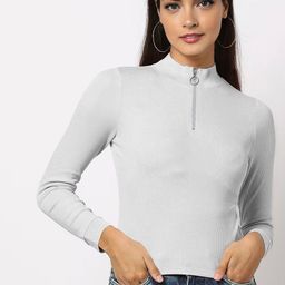 Dream Beauty Fashion Women Solid High Neck Top-picture-44