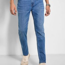 SF JEANS by Pantaloons Men Cotton Slim Fit Mid-Rise Jeans-picture-12