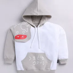 Cutopies Girls Printed Hooded Sweatshirt-picture-15