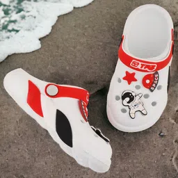 TRZ Kids Self Design Clogs-18