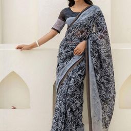 all about you Embroidered Designer Saree-image-45