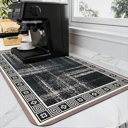 IVAZA Unisex Black Floor Mats & Dhurries-image-25