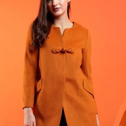 Kotty Solid Longline Overcoat-26