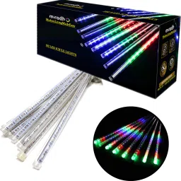 192 LEDs 0.5 m Multicolor Steady, Flickering Water Drop Rice Lights-20