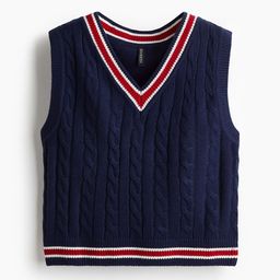H&M Cable-Knit Sweater Vest-image-80