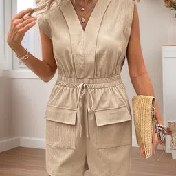 StyleCast Women V-Neck Sleeveless Jumpsuit-picture-35