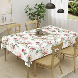 The Home Story Off White Cotton Table Covers-image-86