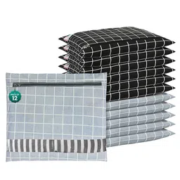 Kuber Industries Grey Set of 6 Regular Drawer Organiser Organisers-11