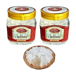 Gangotri 2 Pieces Camphor Tablet Jar-250gm-image-5
